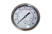 0-160 PSI Water Pressure / Weight Gauge Back Mounted