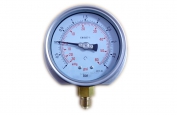 -30+60 PSI Vac Pressure Gauge Back Mounted