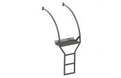 3 Rung Curved Aluminium Ladder (Curved Arms)
