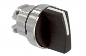 Black 2 Position Rotary Switch Head